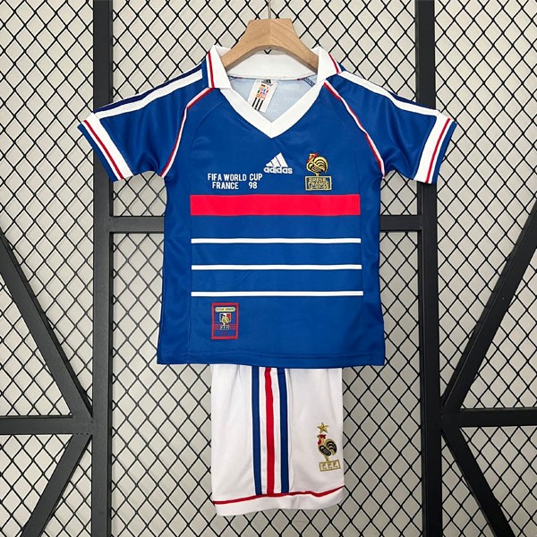 Camiseta Francia Primera equipo Retro Niño 1998